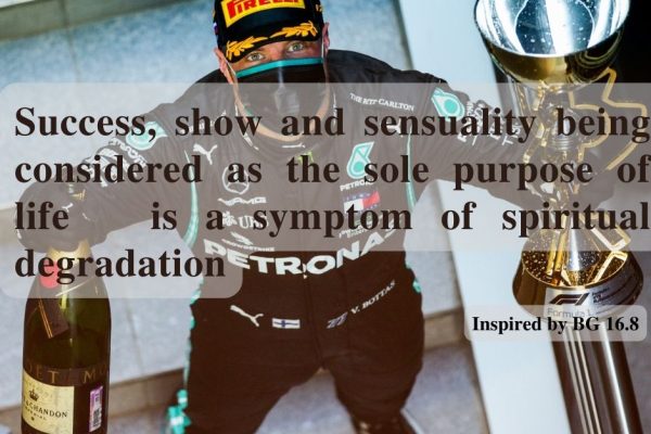 What is spiritual degradation